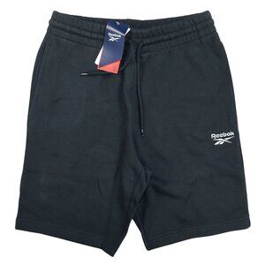 Reebok 9" Inseam Embroidered Logo Fleece Athletic Drawstring Men's Shorts NWT